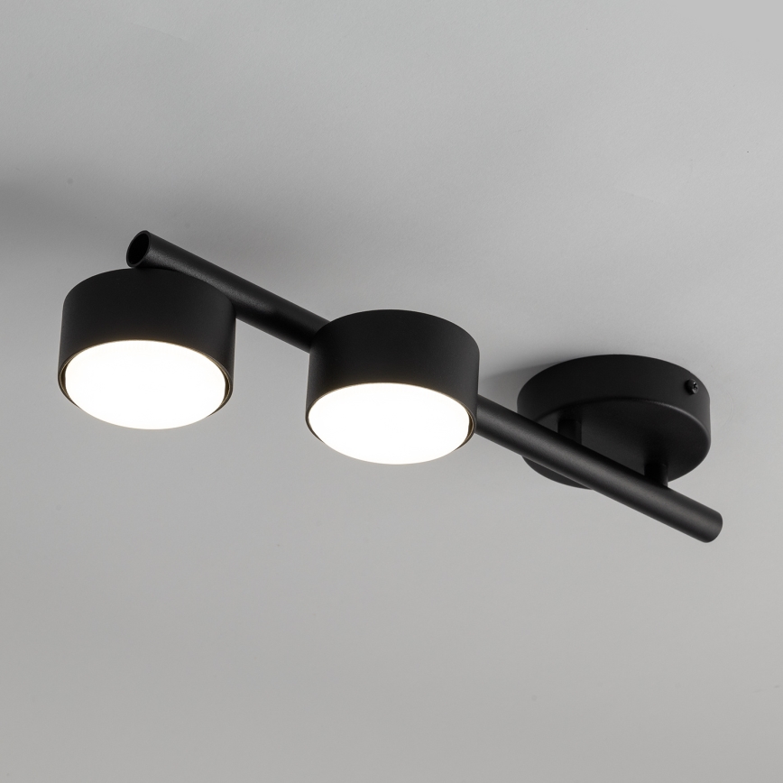 Spotlight PUNTO 2xGX53/12W/230V black