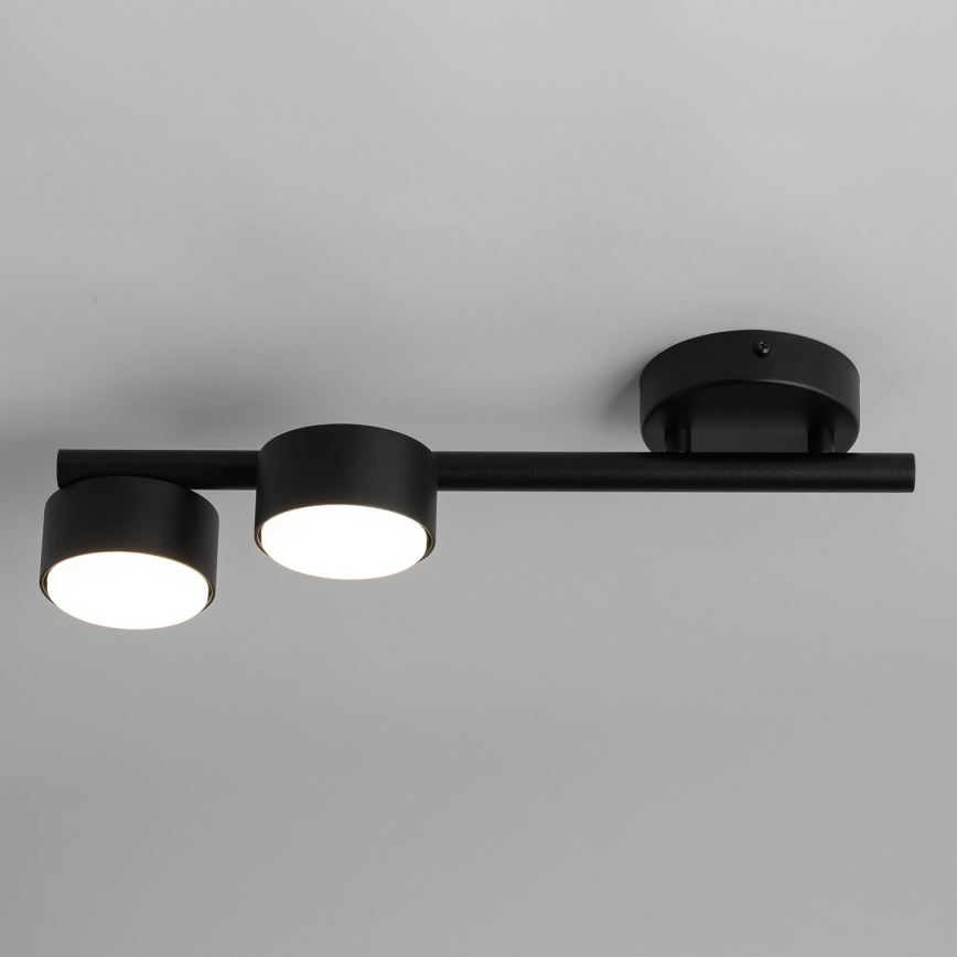Spotlight PUNTO 2xGX53/12W/230V black