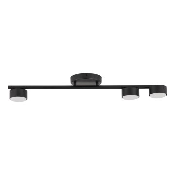 Spotlight PUNTO 3xGX53/12W/230V black