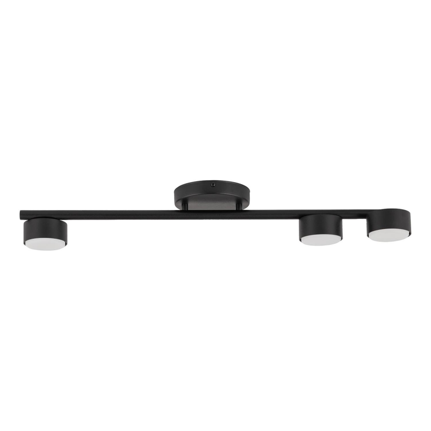 Spotlight PUNTO 3xGX53/12W/230V black