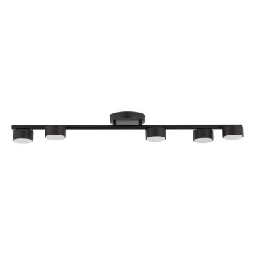 Spotlight PUNTO 5xGX53/12W/230V black