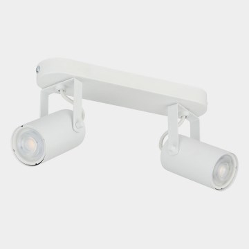 Spotlight REDO 2xGU10/10W/230V white