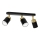 Spotlight RENO 3xGU10/8W/230V black/gold