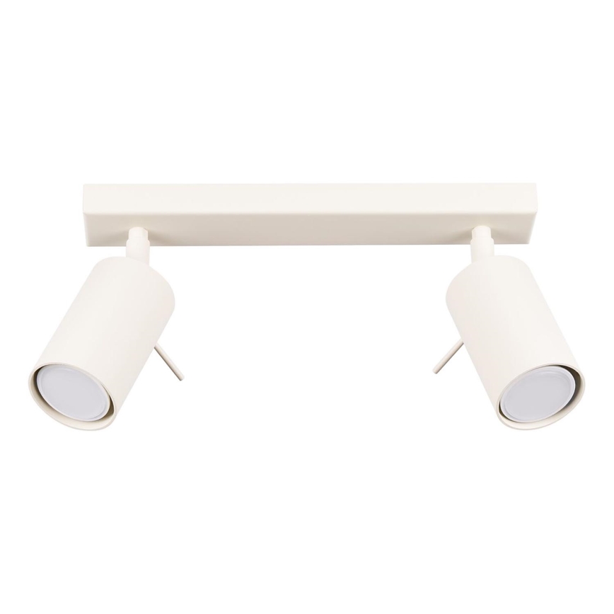 Spotlight RING 2xGU10/10W/230V creamy