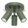 Spotlight RING 3xGU10/10W/230V green