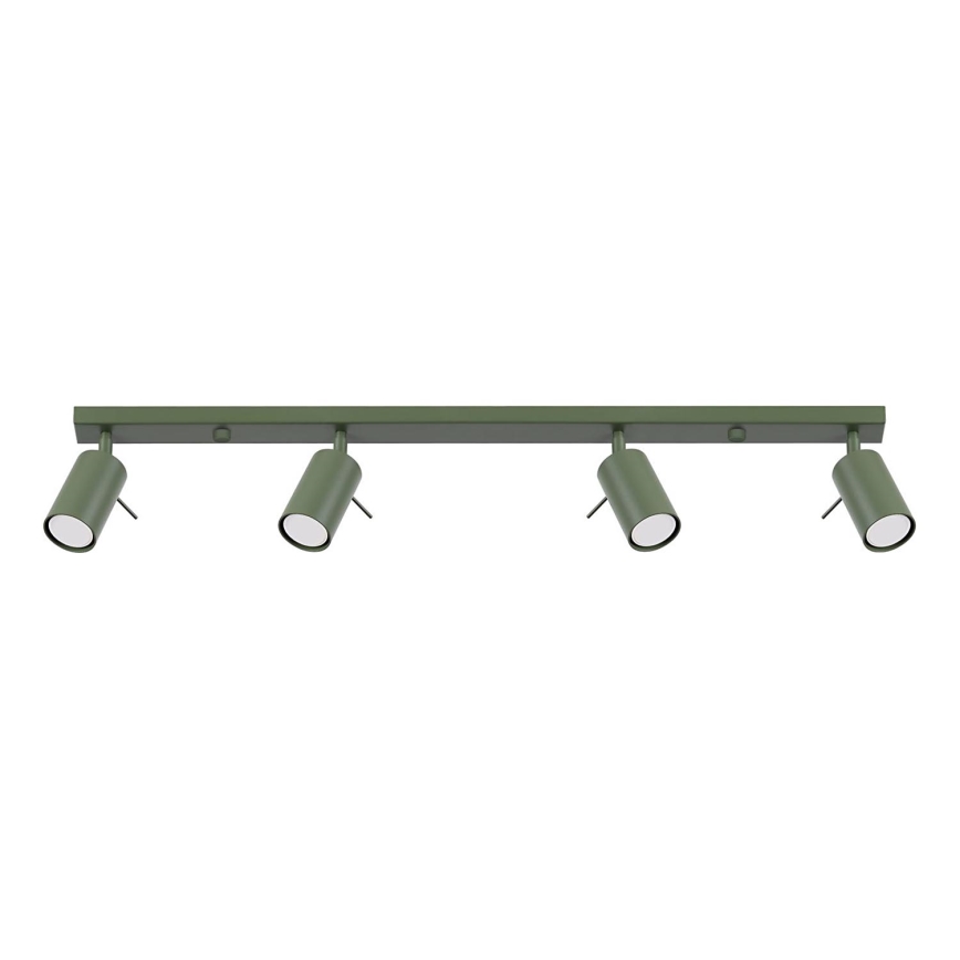 Spotlight RING 4xGU10/10W/230V green