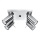 Spotlight RING 4xGU10/10W/230V