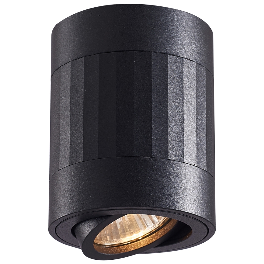 Spotlight RUBIN 1xGU10/10W/230V black