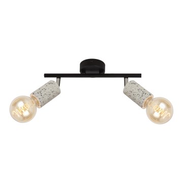 Spotlight SIMPLY 2xE27/15W/230V concrete