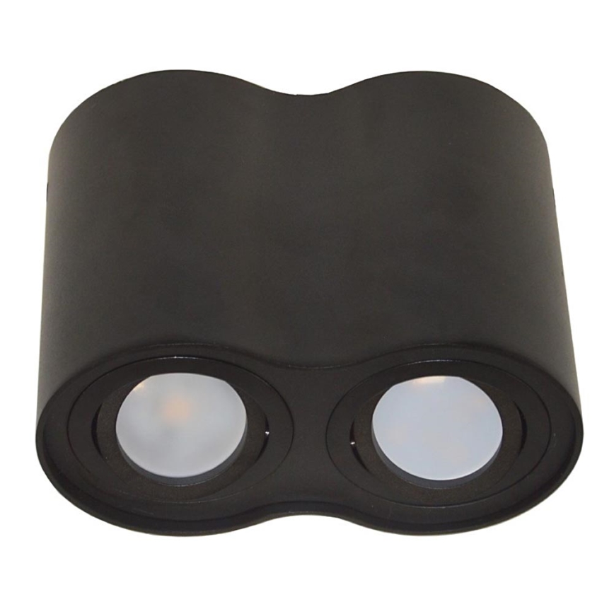 Spotlight SIROCO 2xGU10/30W/230V black