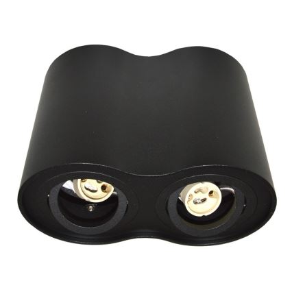Spotlight SIROCO 2xGU10/30W/230V black