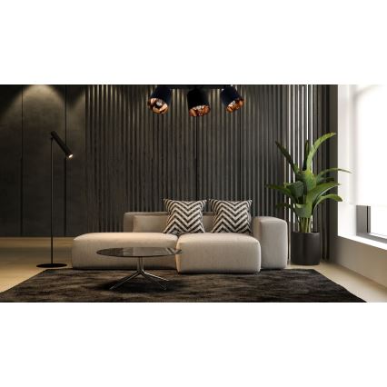 Spotlight SOFIA 3xE27/60W/230V black