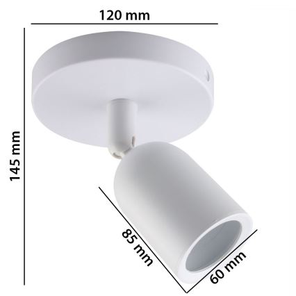 Spotlight SOLIS 1xGU10/6W/230V white