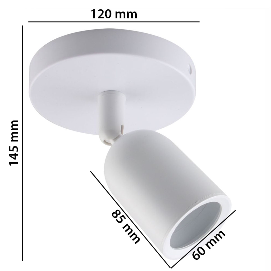 Spotlight SOLIS 1xGU10/6W/230V white