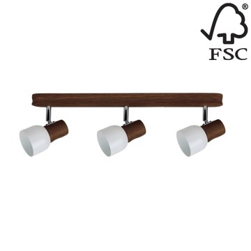 Spotlight SVANTJE 3xE14/40W/230V beech - FSC certified
