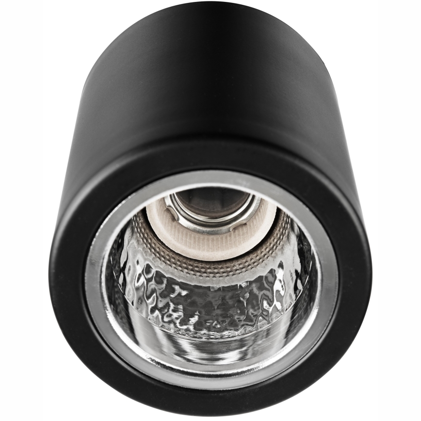 Spotlight TACO 1xE27/15W/230V black