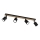 Spotlight TERRA 4xGU10/8W/230V black/oak