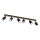 Spotlight TERRA 6xGU10/8W/230V black/oak