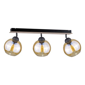 Spotlight THEA WOOD 3xE27/60W/230V