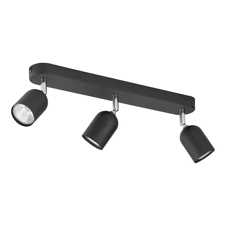 Spotlight TOP 3xGU10/10W/230V black