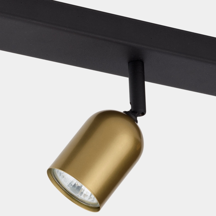 Spotlight TOP 3xGU10/10W/230V gold/black