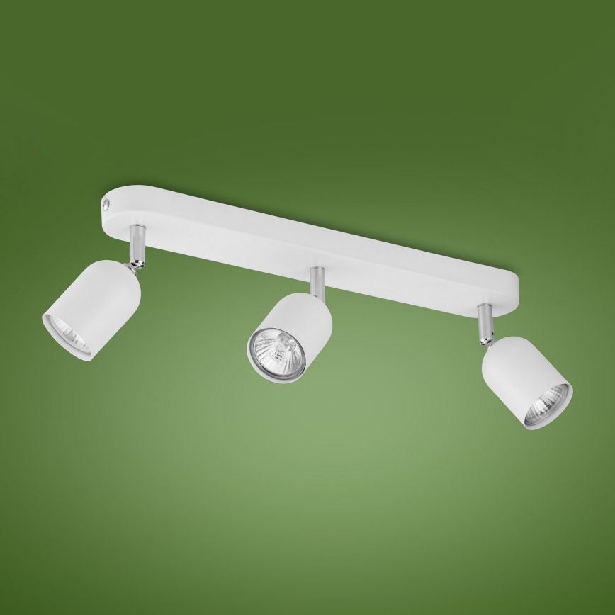 Spotlight TOP 3xGU10/10W/230V white