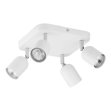 Spotlight TOP 4xGU10/10W/230V white