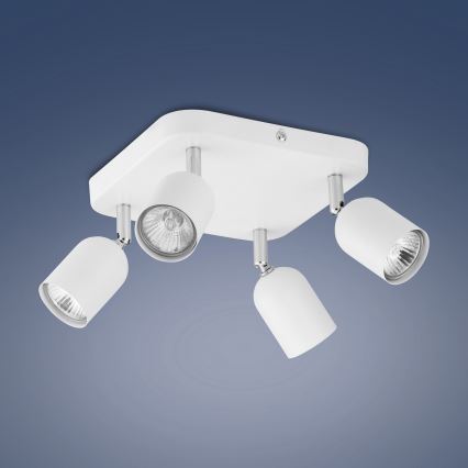 Spotlight TOP 4xGU10/10W/230V white