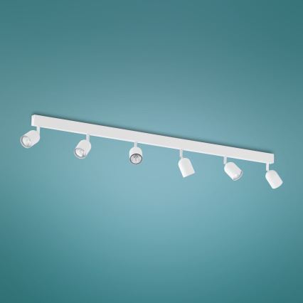 Spotlight TOP 6xGU10/10W/230V white