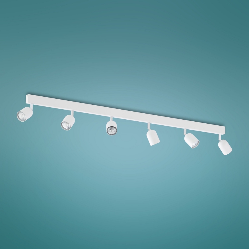 Spotlight TOP 6xGU10/10W/230V white