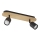 Spotlight TOP WOOD 2xGU10/10W/230V black/wood