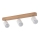 Spotlight TOP WOOD 3xGU10/10W/230V white/wood