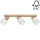 Spotlight TREEHOUSE 3xE27/25W/230V oak - FSC certified
