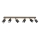 Spotlight TULON 6xGU10/8W/230V black/oak