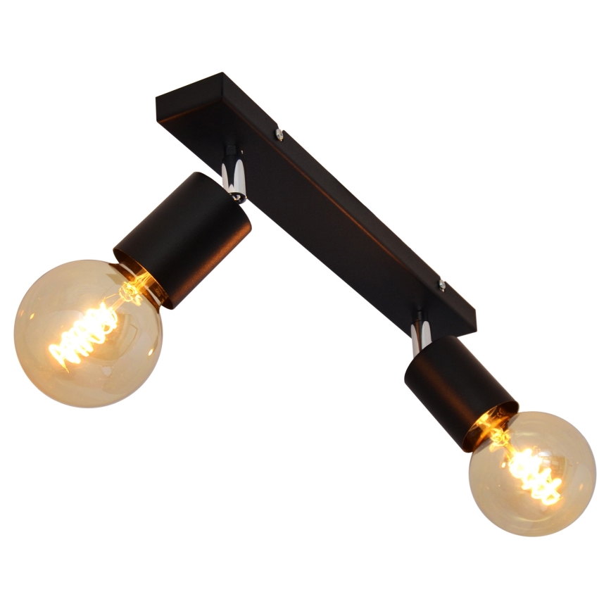 Spotlight TUNE 2xE27/20W/230V black