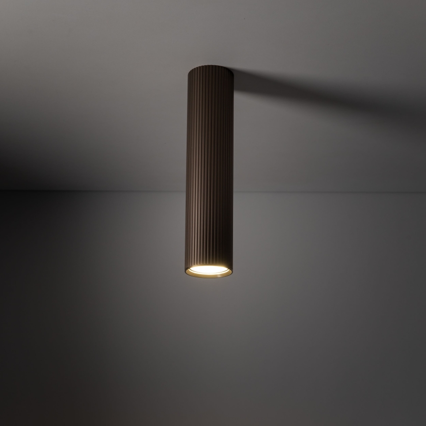 Spotlight TUNE L 1xGU10/10W/230V 24 cm brown