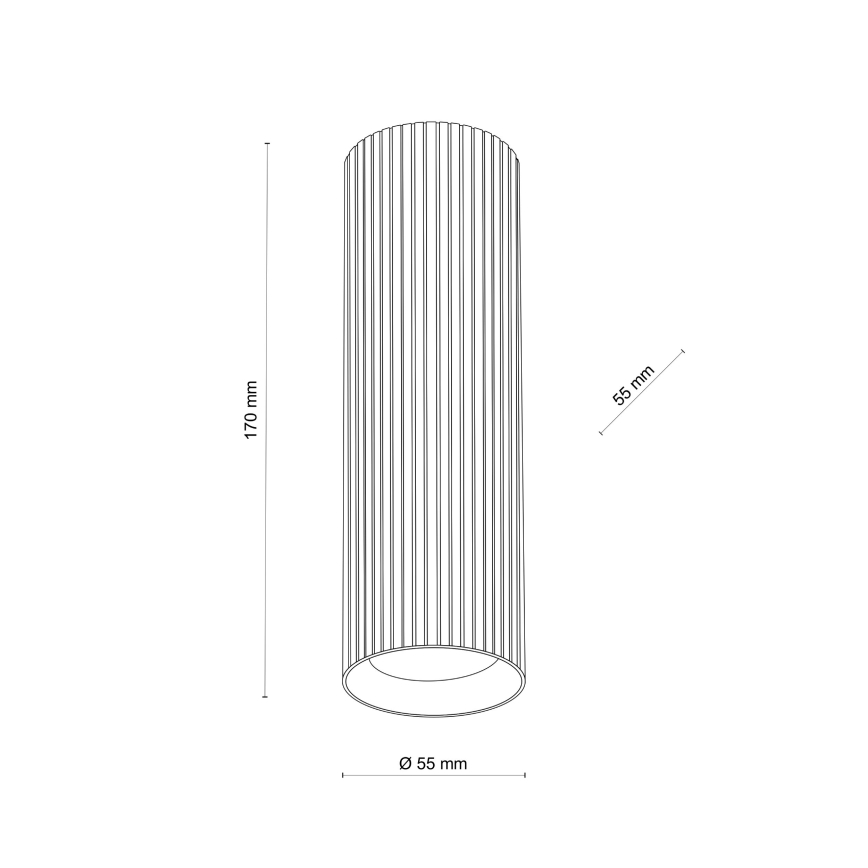 Spotlight TUNE M 1xGU10/10W/230V 17 cm white
