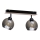 Spotlight UNO WOOD 2xE27/60W/230V black/brown