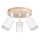 Spotlight VERDO 3xGU10/10W/230V white/beech