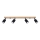 Spotlight VERDO 4xGU10/10W/230V black/beech