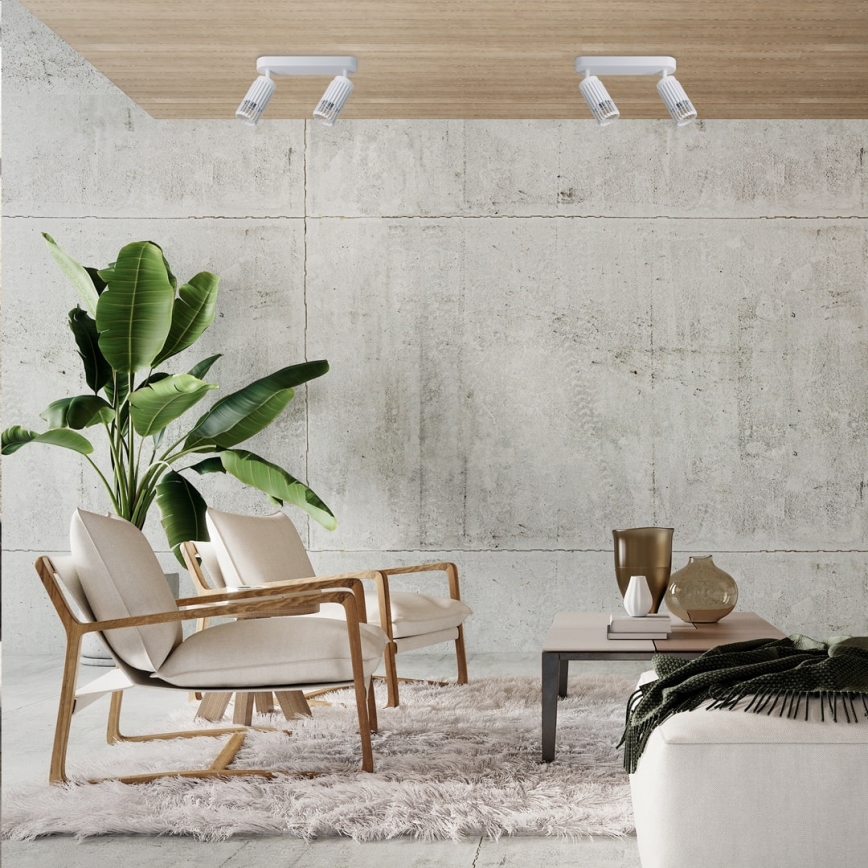 Spotlight VERTICAL 2xGU10/8W/230V white