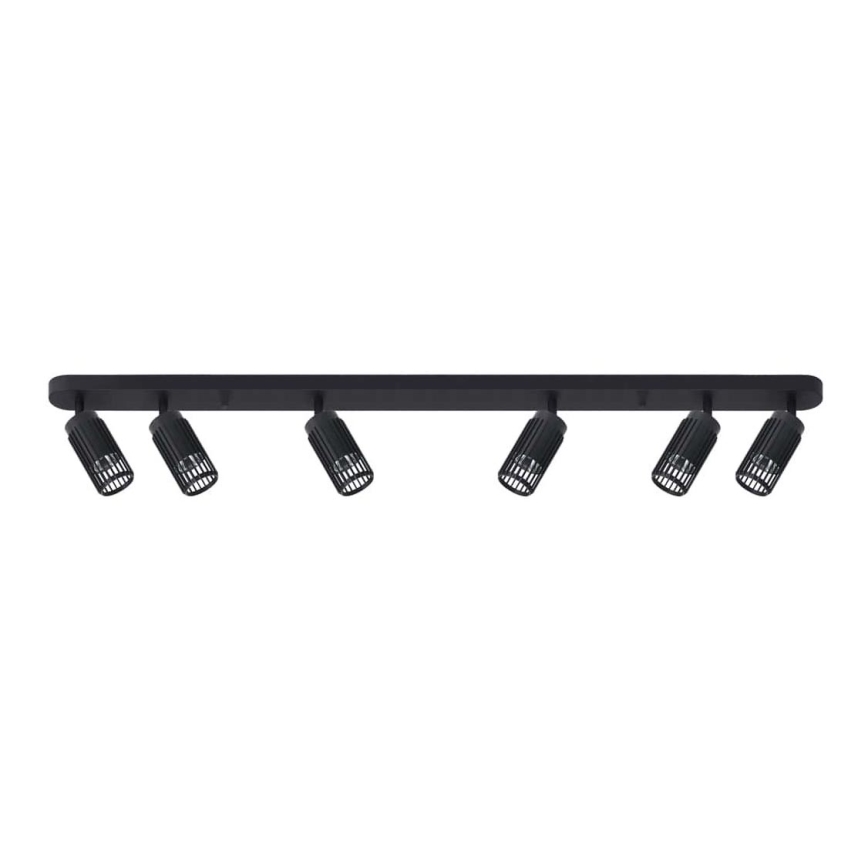 Spotlight VERTICAL 6xGU10/8W/230V black