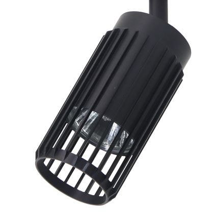 Spotlight VERTICAL for rail system 1xGU10/8W/230V black