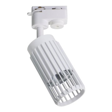 Spotlight VERTICAL for rail system 1xGU10/8W/230V white