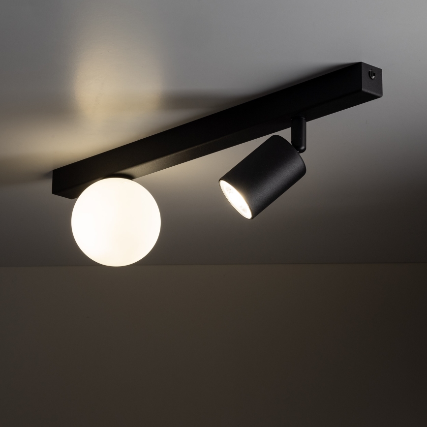 Spotlight VOX 1xG9/8W/230V + 1xGU10/10W black