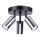 Spotlight WINX 3xGU10/10W/230V black/shiny chrome