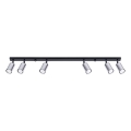 Spotlight WINX 6xGU10/10W/230V black/shiny chrome