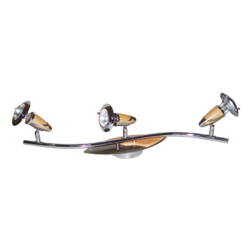 Spotlight ZEUS 3xE14/40W/230V rubber tree