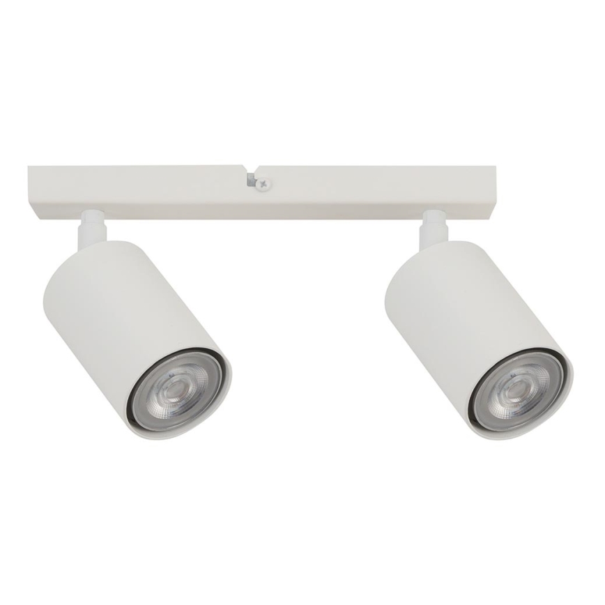 Spotlight ZOOM 2xGU10/25W/230V white