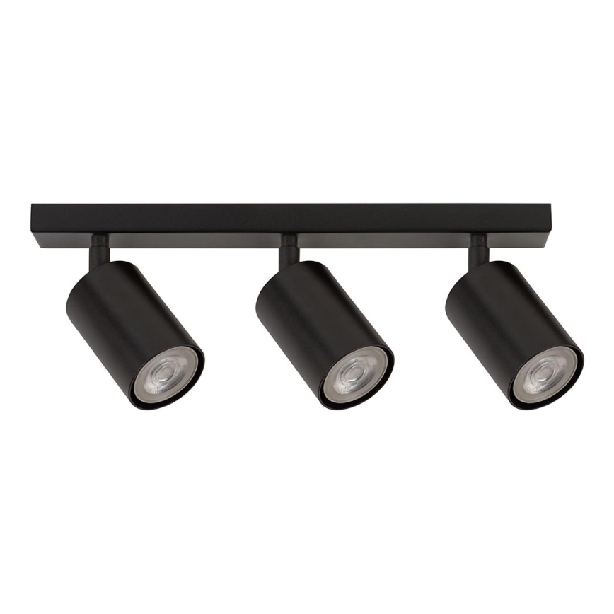 Spotlight ZOOM 3xGU10/25W/230V black